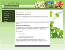 Tablet Screenshot of green-team-peter.de